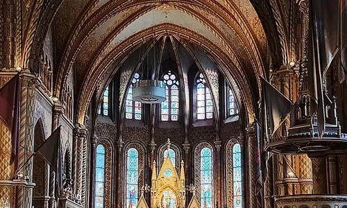 Wnętrze kościoła św. Macieja